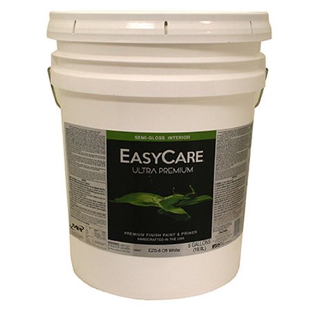 TRUE MFG 5 gal EZS-8 Easy Care Acrylic Latex Semi-Gloss Enamel Paint, Off White TR571095